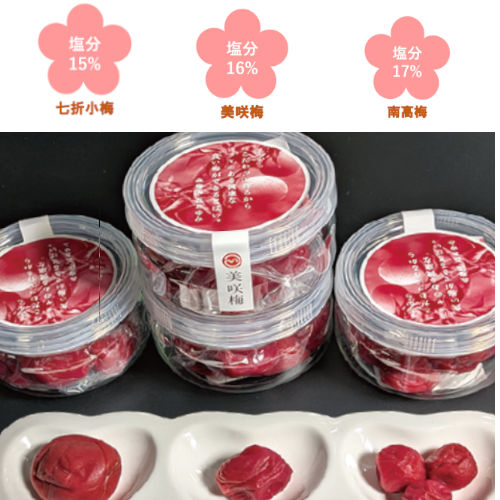 しそ漬け梅干し　食べ比べギフト