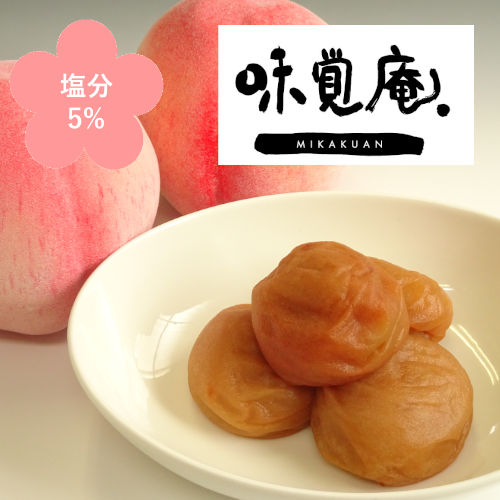 紀州うす塩梅「桃×梅 ももうめ」　3個セット