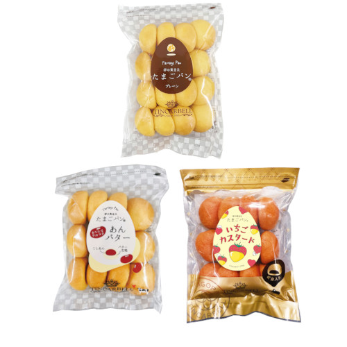 ティンカーベルのたまごパン3種詰合せ