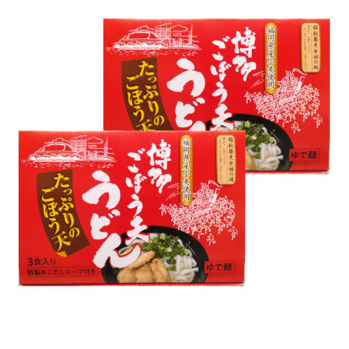 博多ごぼう天うどん　6人前