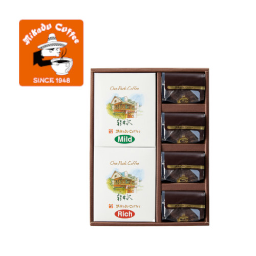 ミカド珈琲　ワンパックコーヒー＆トリュフショコラケーキギフト